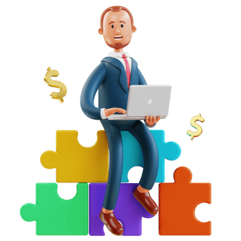 businessman with puzzle png