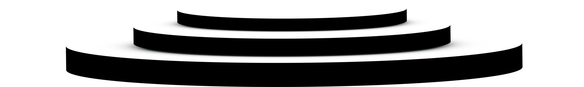Podium isolated on a transparent background. 3d pedestal. PNG. png