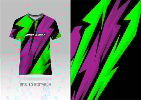 tshirt sports abstrac texture footbal design for racing soccer gaming motocross gaming vector