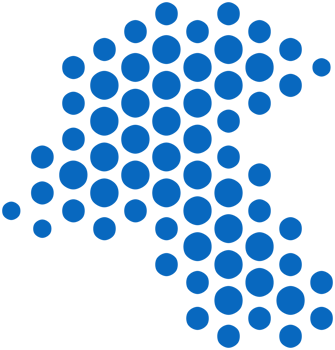 circle shape kuwait map. png