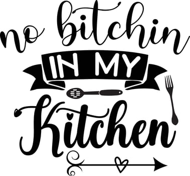 Kitchen Quotes Design vector