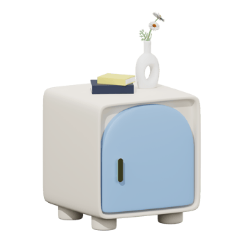 Cute bedside tables png
