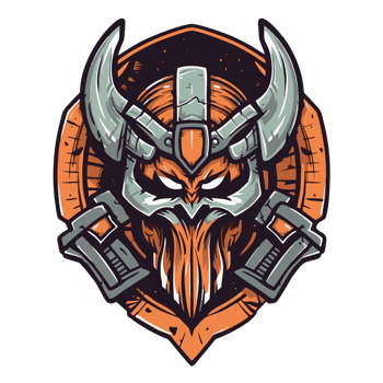 Dark and mysterious skull warrior tshirt png