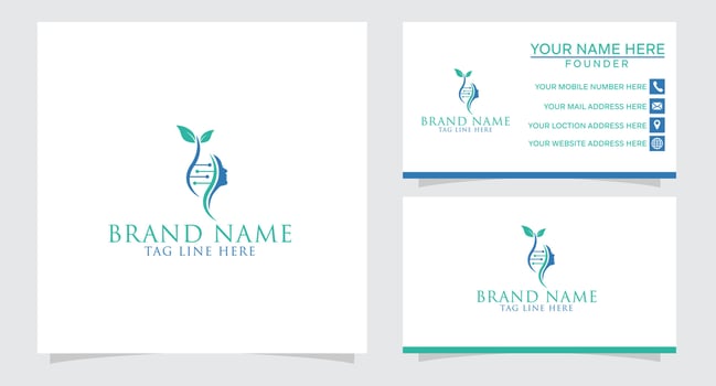 natural woman brand logo design vector