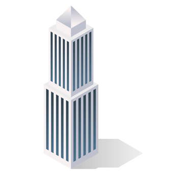 isometric skyscraper building png