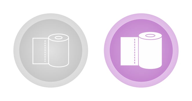Tissue Roll Vector Icon