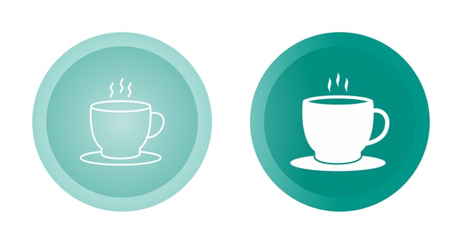 Tea Cup Vector Icon