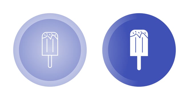 Ice lolly Vector Icon