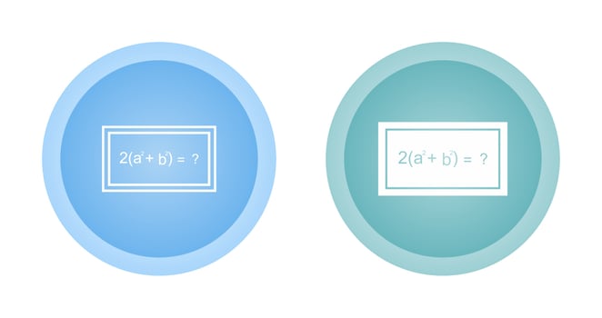 Solving Formula Vector Icon