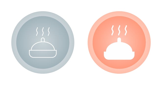 Hot Food Vector Icon