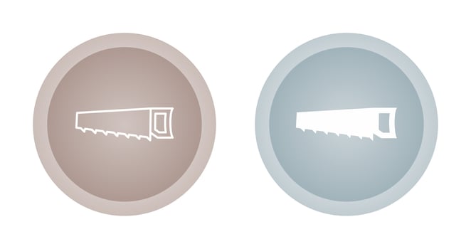 Handsaw Vector Icon