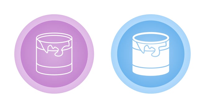 Paint Box Vector Icon
