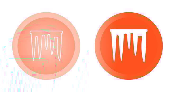 Icicles Vector Icon