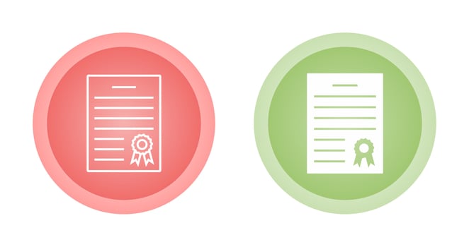 Diploma Vector Icon
