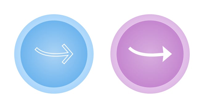 Arrow Pointing Right Vector Icon