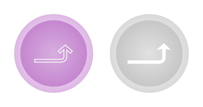 Turn Up Vector Icon