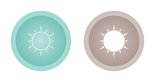 Sun Vector Icon
