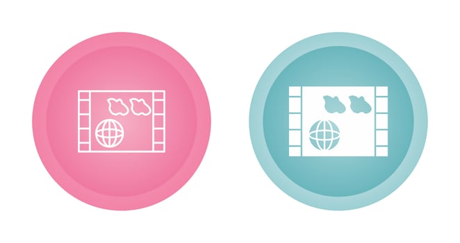 News Backdrop Vector Icon