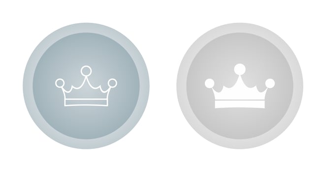 King's Crown Vector Icon