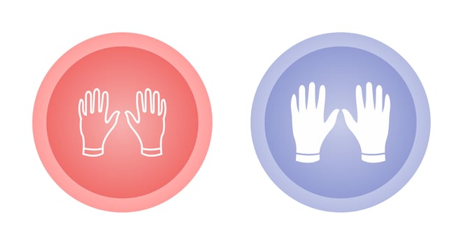 Gloves Vector Icon