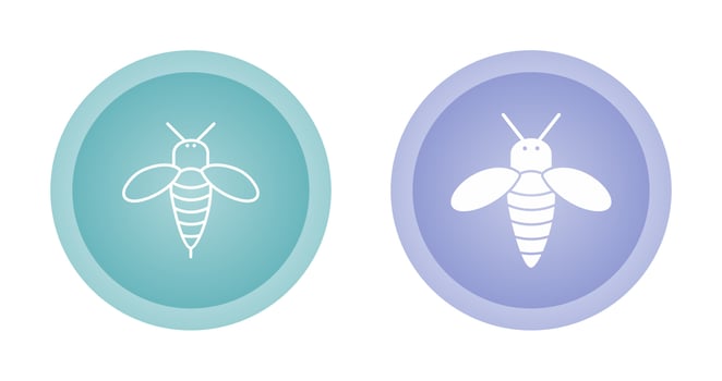 Honey Bee Vector Icon