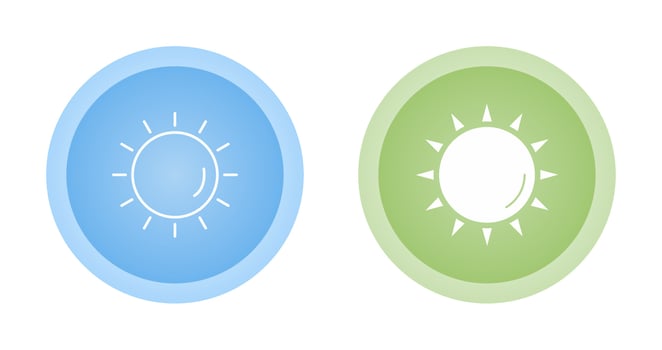 Sun Vector Icon