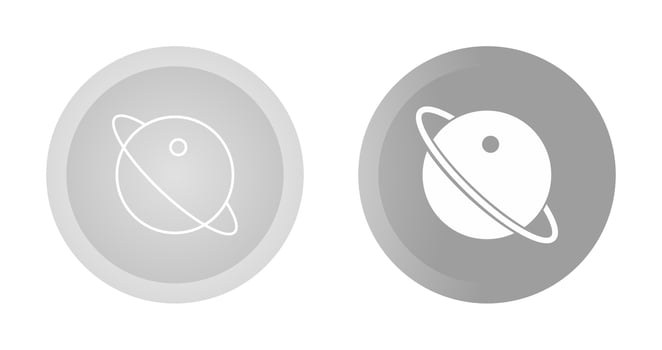 Planet Vector Icon