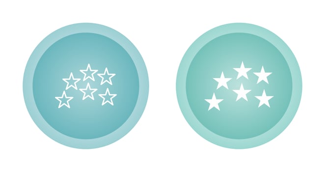 Stars Vector Icon