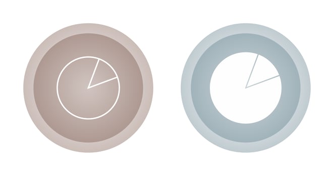 pie chart Vector Icon