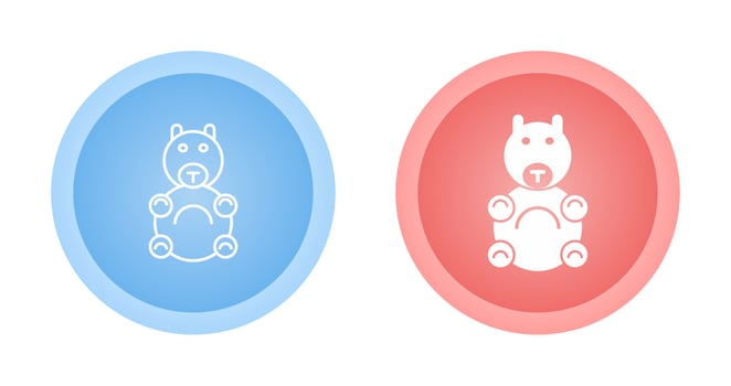 Stuffed Toy Vector Icon