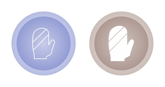 Baking Glove Vector Icon