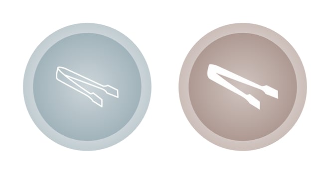 Tongs Vector Icon
