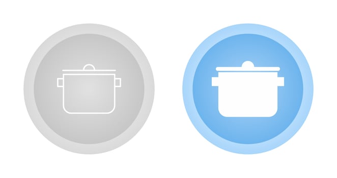 Cooking Pot Vector Icon