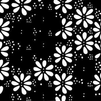 Flower Pattern - Minimalist and Flat Logo - Vector illustration