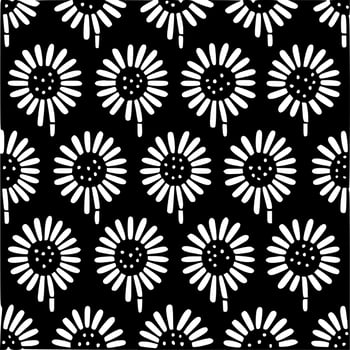 Flower Pattern - High Quality Vector Logo - Vector illustration ideal for T-shirt graphic