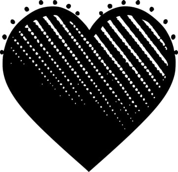 Heart - High Quality Vector Logo - Vector illustration ideal for T-shirt graphic