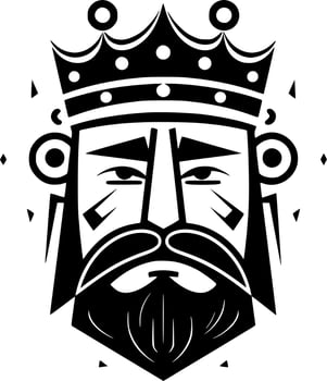 King - High Quality Vector Logo - Vector illustration ideal for T-shirt graphic