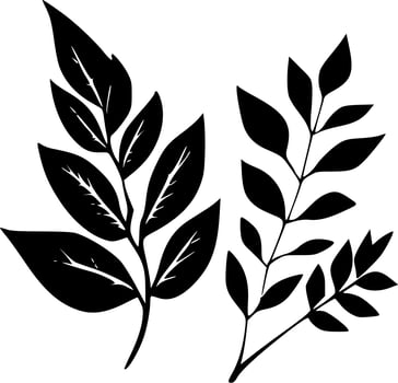 Leaves - Minimalist and Flat Logo - Vector illustration