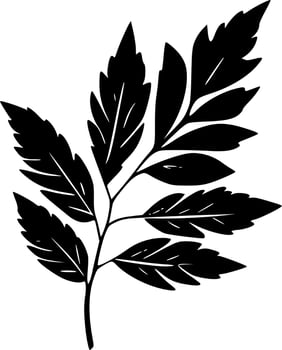 Leaves - Minimalist and Flat Logo - Vector illustration