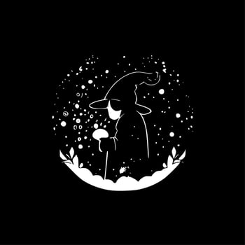 Magical, Minimalist and Simple Silhouette - Vector illustration