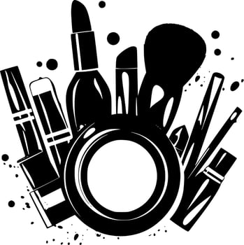 Makeup - High Quality Vector Logo - Vector illustration ideal for T-shirt graphic