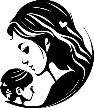 Mother - High Quality Vector Logo - Vector illustration ideal for T-shirt graphic