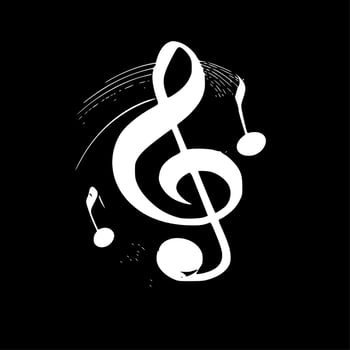 Music - High Quality Vector Logo - Vector illustration ideal for T-shirt graphic