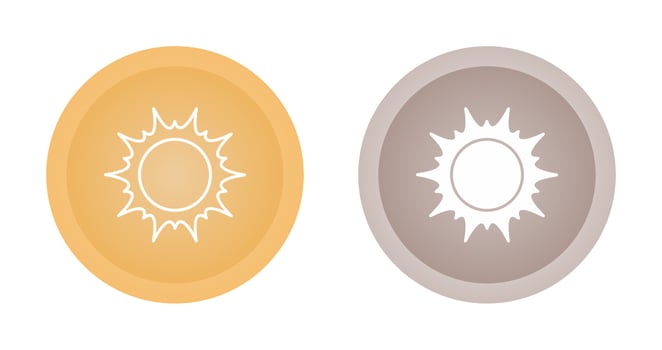Sun Vector Icon