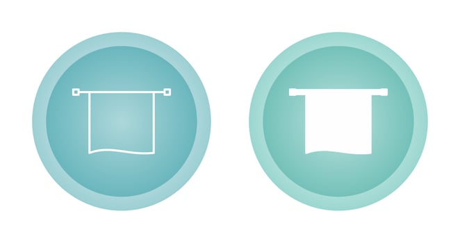 Towel Dryer Vector Icon