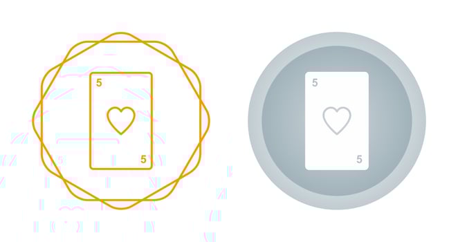 Playing Card Vector Icon