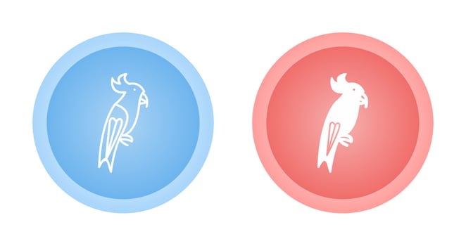 parrot Vector Icon
