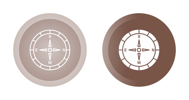 Compass Vector Icon
