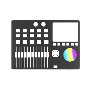 Grey And White Sound Mixer Board 3D Icon. png
