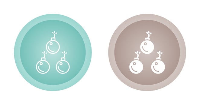 Cannon Balls Vector Icon